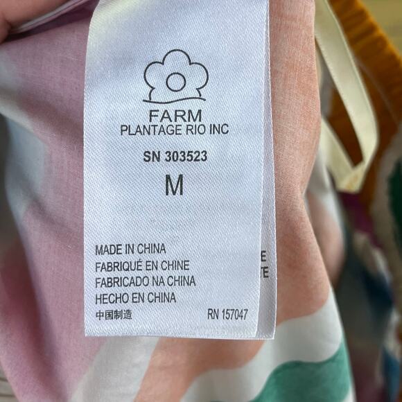 Farm Rio Women's Dancing Stripe Maxi Skirt Size M - Picture 8 of 9